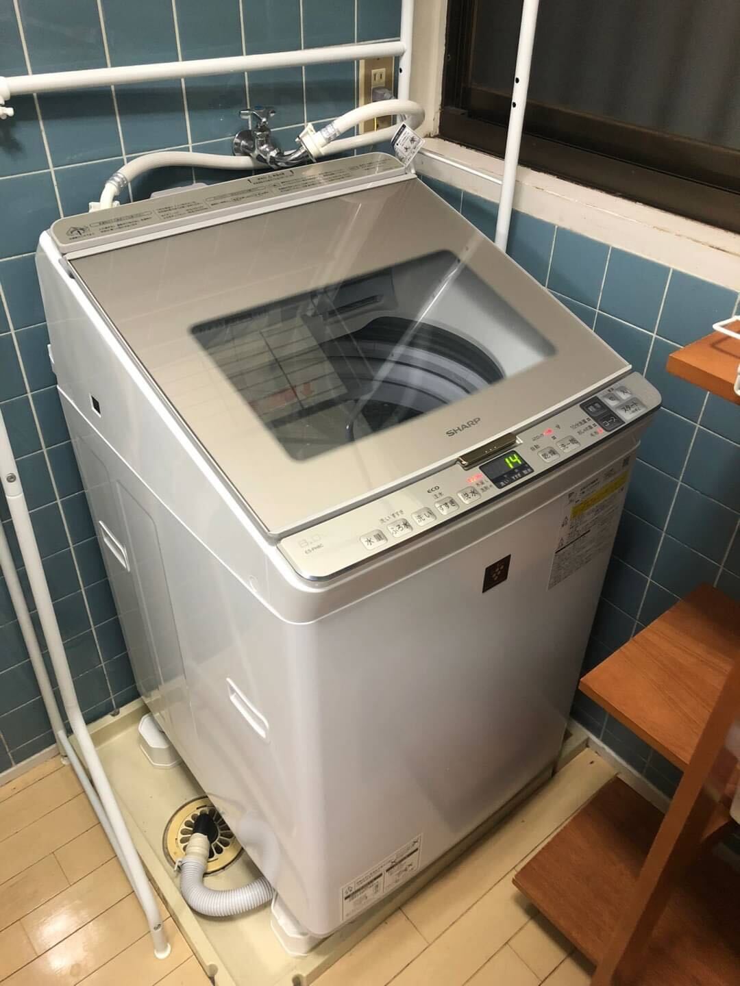 東京都大田区にて新品縦型洗濯機取り付け | 施工実績一覧｜洗濯機の 